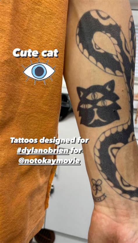 are dylan o'brien's tattoos fake